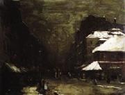 Robert Henri Snow oil painting